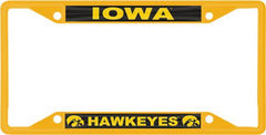 University of Iowa Hawkeyes License Plate Frame