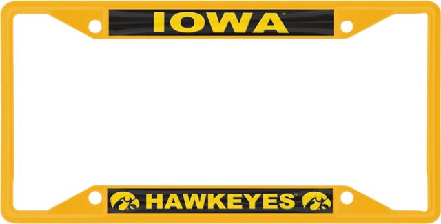 University of Iowa Hawkeyes License Plate Frame