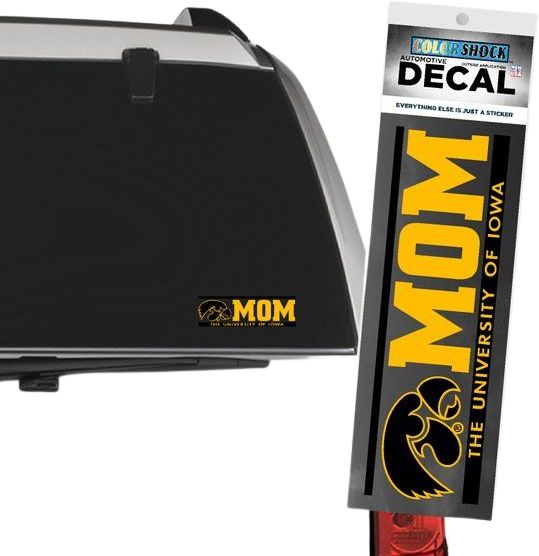 University of Iowa Hawkeyes Mom Decal