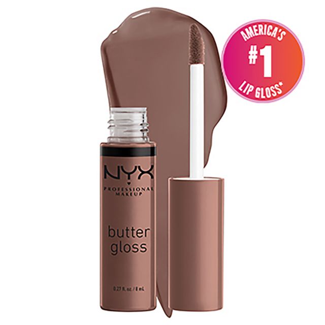 NYX BUTTER LIP GLOSS CINNAMON ROLL