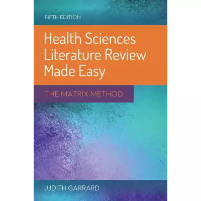 Health Sciences Literature Review Made Easy (w/Access)
