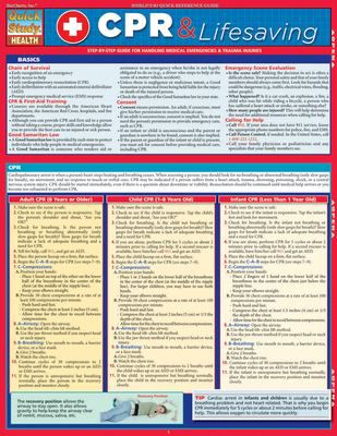 CPR AND LIFESAVING