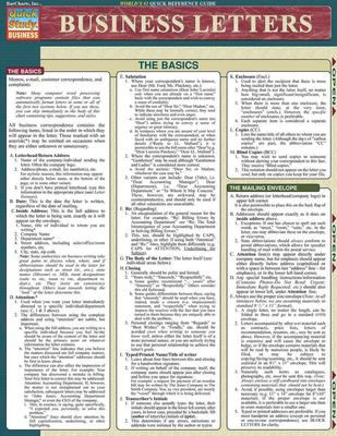 BUSINESS LETTERS